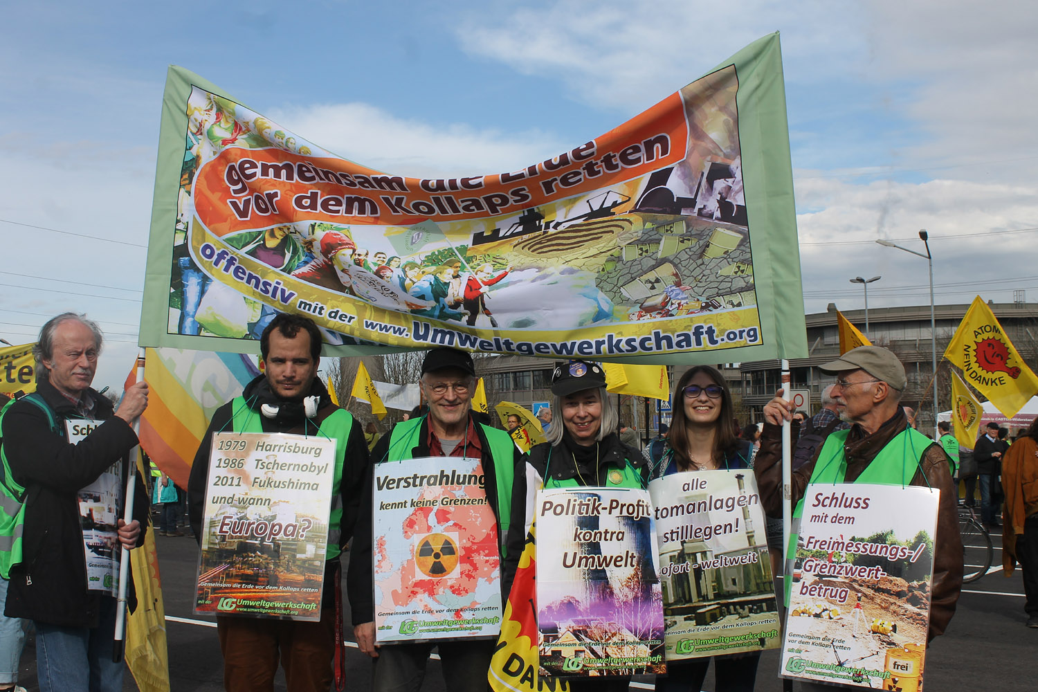 Fukushima Demo in Neckarwestheim 2