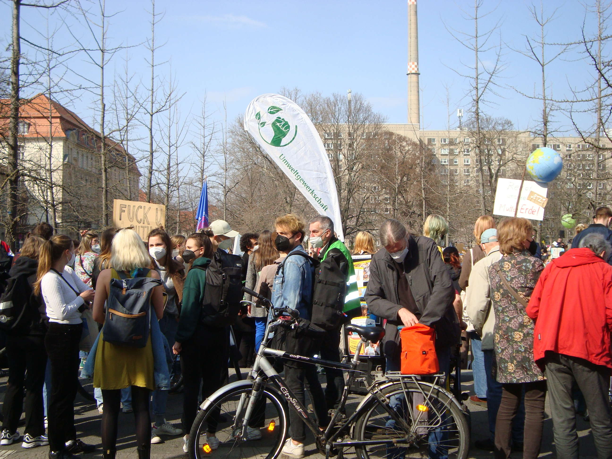FFF Klimastreik 25.3.22 Berlin 04