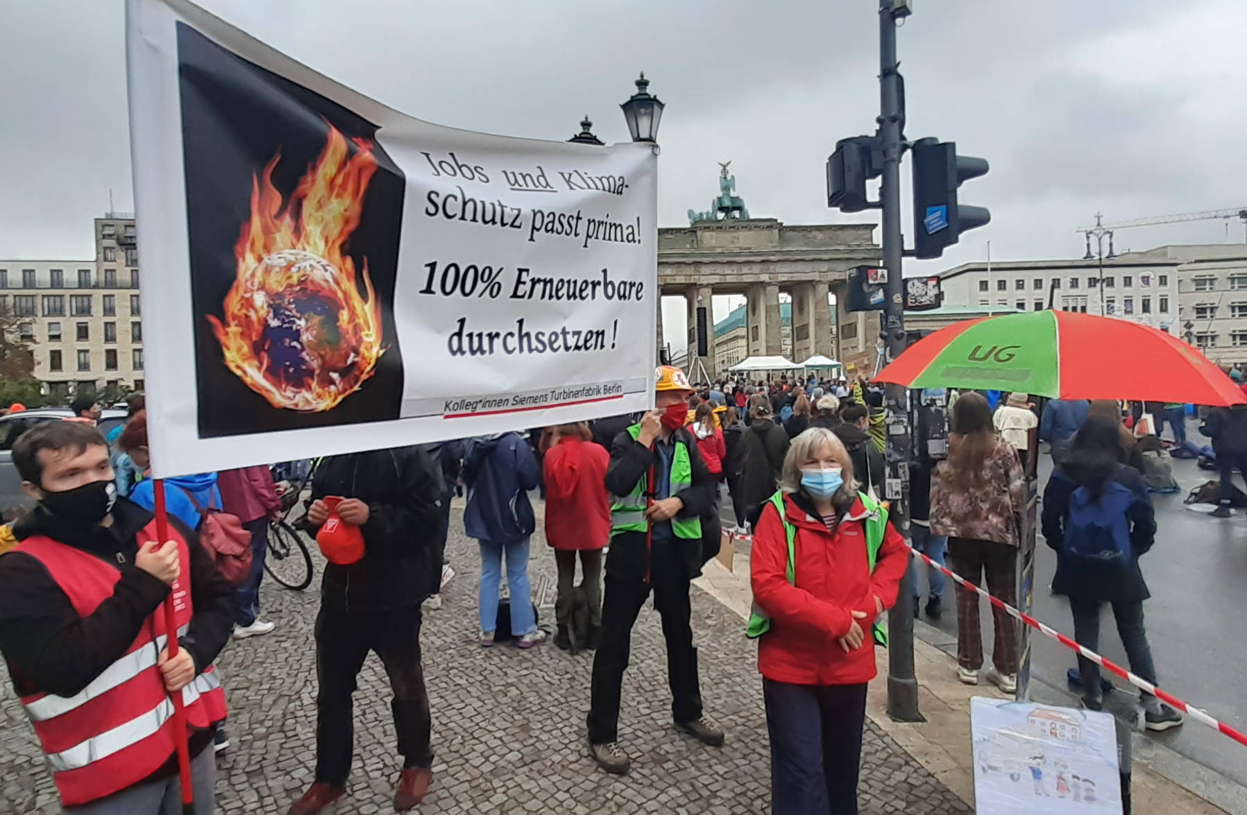 UG Berlin bei FFF Klimastreik 25.9.20 03