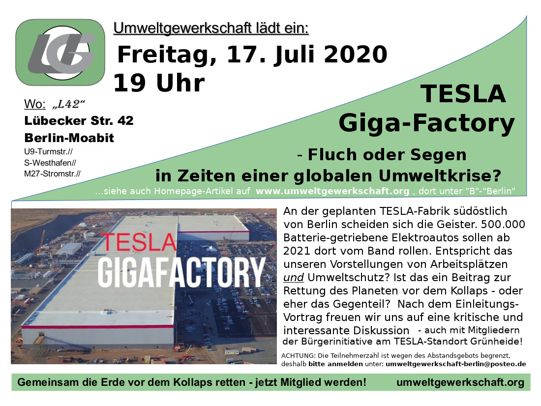 UG Veranstaltung TESLA Gigafactory copy