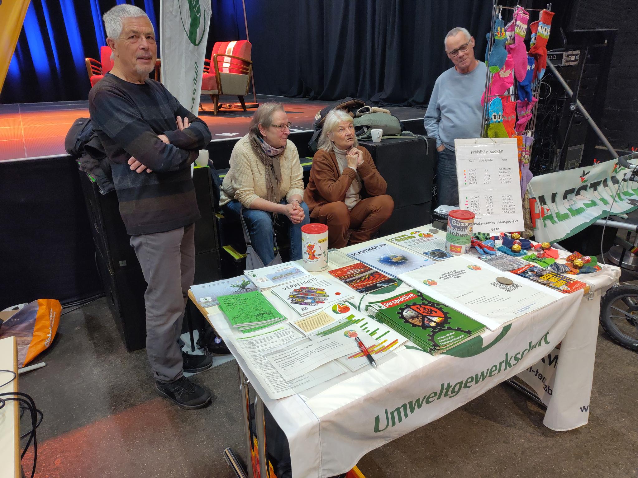 Allerweltsforum 2025 mit Wollsockenverkauf